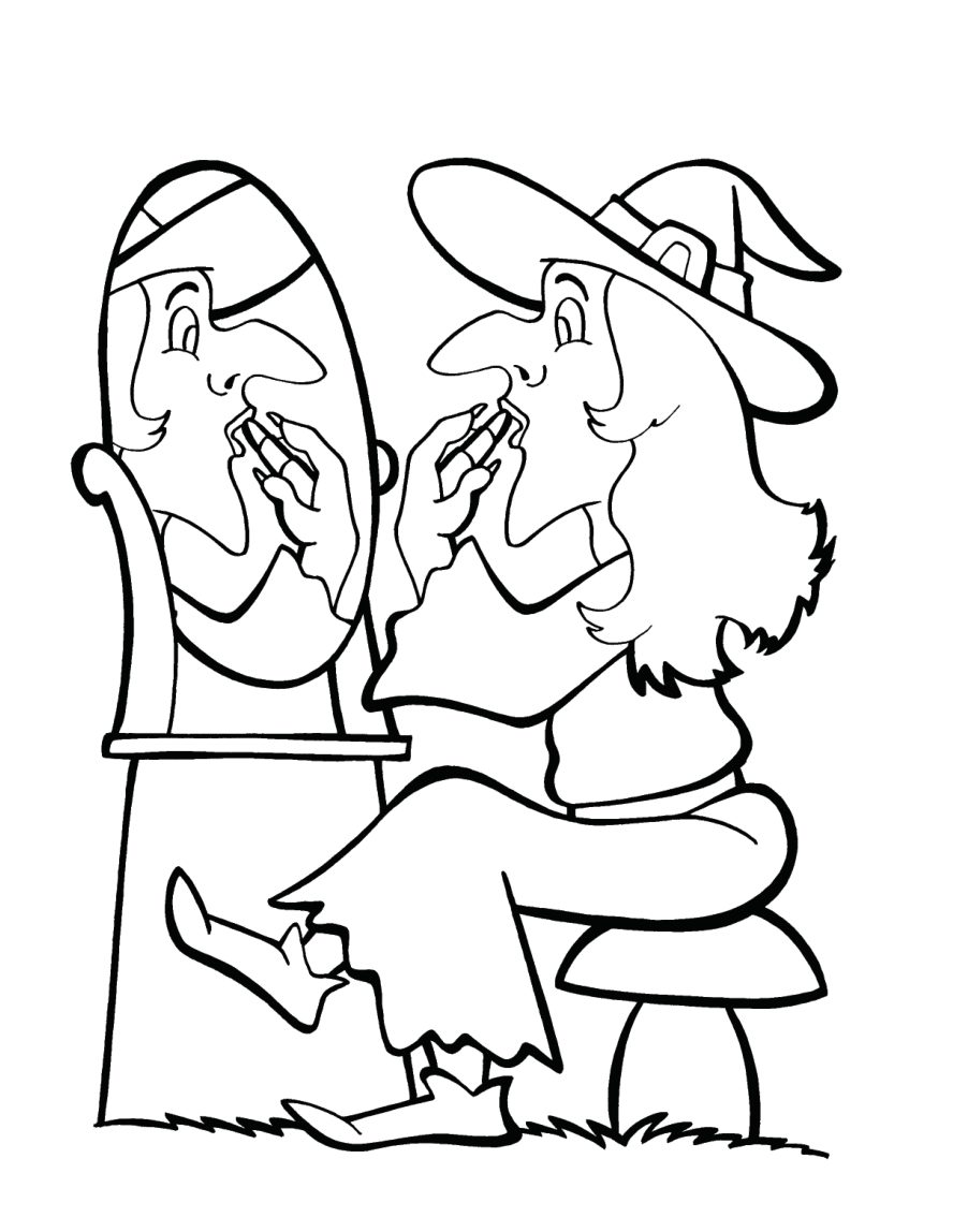 Sample coloring page 4 from the Super Jumbo Halloween series