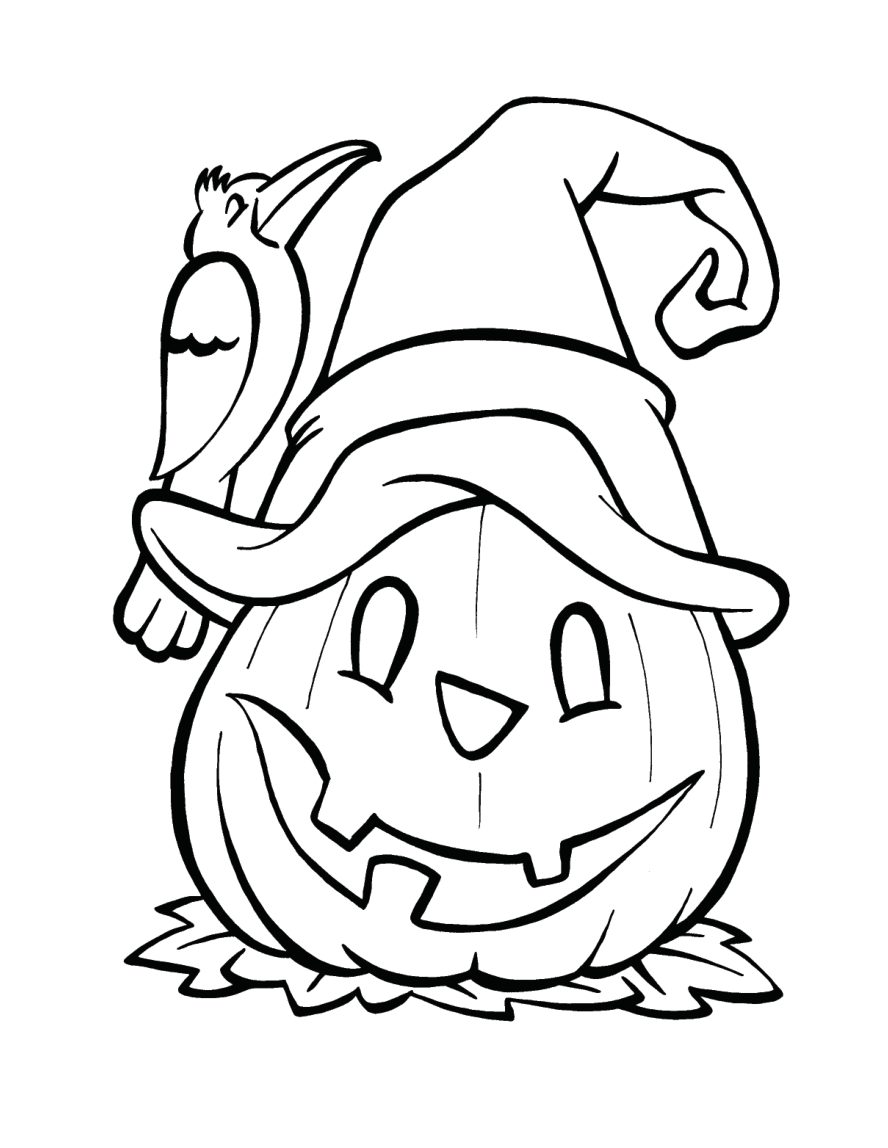 Sample coloring page 5 from the Super Jumbo Halloween series